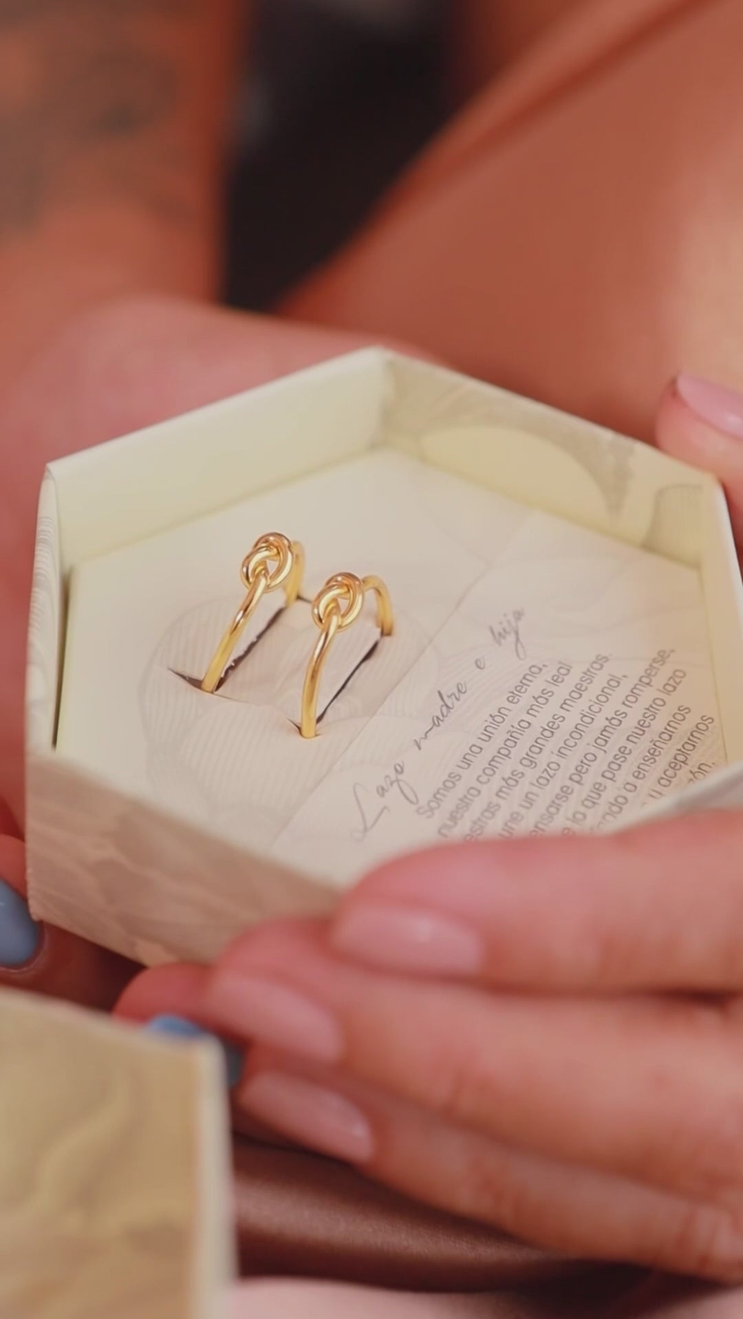 Pacto Anillos Lazo Madre e Hija  (Set x 2 Anillos) ⋆ Unión Eterna